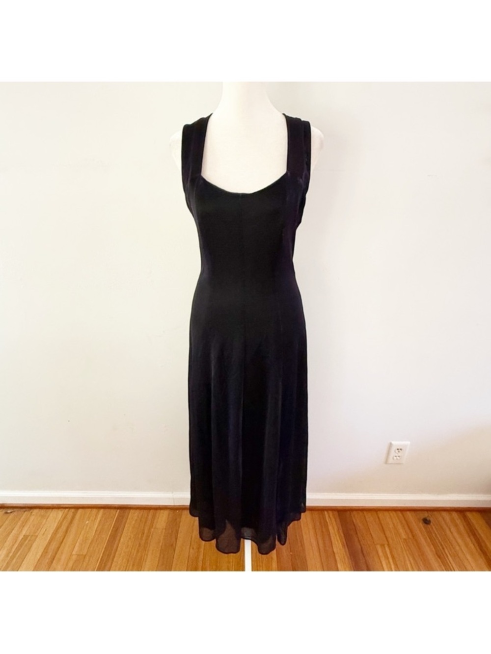 Vtg Women 90s Iridescent Purple Maxi Dress Sz 12 Fairy Grunge Whimsigoth Event